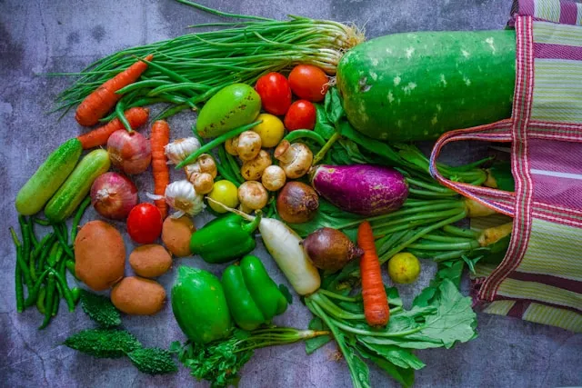 いろいろな種類の野菜