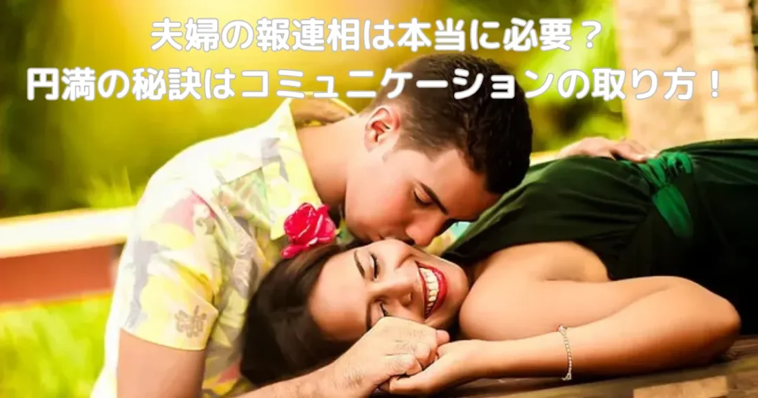 コミュニケーションを取っている若い夫婦